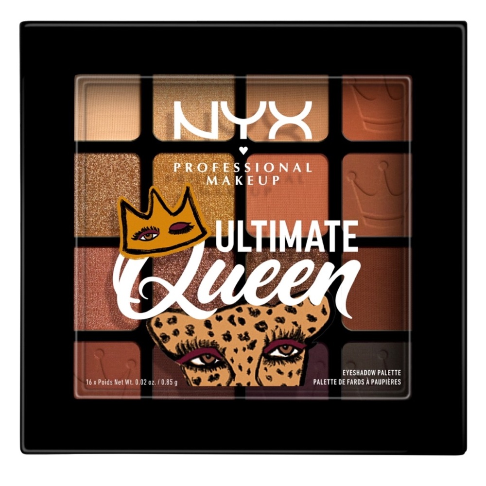 New NYX Ultimate Queen Eyeshadow Palette NEW